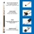 58-Inch 2-Piece White Maple Billiard Pool Cue Sticks (Set of 4)