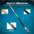 58-Inch Grey Canadian Hardwood Maple Billiard Pool Cue Stick