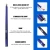 58-Inch Blue Fiberglass Composite Billiard Pool Cue Stick