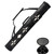 2x2 Oval Deluxe Pool Cue Stick Carrying Case (Black/White Star)