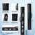 2x2 Oval Deluxe Pool Cue Stick Carrying Case (Black/White Star)
