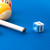 Blue Billiard Pool Cue Chalks