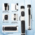 2x2 Oval Deluxe Pool Cue Stick Carrying Case (Black/White)
