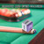 Purple Billiard Pool Cue Chalks