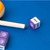 Purple Billiard Pool Cue Chalks