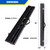 1/2 Pool Cue Stick Carrying Case-Black