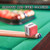 Red Billiard Pool Cue Chalks