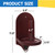 Wall Mounted Wood Cone Chalk Holder (Mahogany)