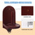 Wall Mounted Wood Cone Chalk Holder (Mahogany)