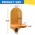 Wall Mounted Wood Cone Chalk Holder (Oak)