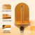 Wall Mounted Wood Cone Chalk Holder (Oak)
