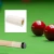 10 Pieces White Billiard Stick Nylon Ferrules, Pool Cue Stick Screw-in Ferrules Replacement