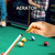 Pool Cue Tip Shaper Pick with Keychain
