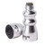 3-in-1 Pool Cue Tip Scuffer/Shaper/Aerator  Tool-Silver