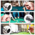 3-in-1 Pool Cue Tip Scuffer/Shaper/Aerator  Tool-Silver