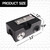 8-in-1 Pool Cue Tip Tool Combo-Black