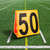 Set of 11 Football Field Yard Line Markers