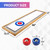 2-in-1 Shuffleboard & Curling Tabletop Game Set