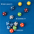 12-Pack Multicolor Foosball Table Replacement Balls