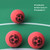 Regulation Size Foosball Table Replacement Balls (Red)