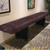 9ft Leatherette Shuffleboard Table Cover (Brown)
