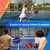 Pickleball Paddles Set with 4 Pickleball Rackets & 6 Indoor/Outdoor Pickle-Balls & Mesh Carrying Bag