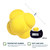 Reaction Ball, Field Training Ball, Agility Trainer for Baseball, Rubber Reaction Bounce Balls(Yellow)
