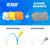 Reaction Ball, Field Training Ball, Agility Trainer for Baseball, Rubber Reaction Bounce Balls(3 Pack,Orange,White,Yellow)