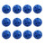 12-Pack Plastic Practice Golf Balls of Airflow Hollow,Training Golf Balls for Swing Practice(Blue)