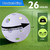 12-Pack Plastic Practice Baseballs, Training Baseballs for All Skill Levels.(White)