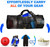 Large Mesh Sports Equipment Duffel Bag, Scuba Bag with Zipper for Diving Equipment,Gym Gear(Black)