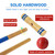 Six Player Croquet Set with Deluxe Wooden Mallets,Colored Balls, Sturdy Carrying Bag for Adults & Kids