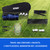 Recreational Badminton Complete Set with Portable Badminton Net, 4 Badminton Rackets, 3 Shuttlecocks & Carrying Bag