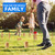 Backyard Kubb Yard Game Set, Outdoor Lawn Throwing Toss Game