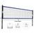 Volleyball Net Set with Volleyball, Aluminum Poles, Winch System, Pump, and Carrying Bag(Recreational)