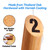 Backyard 12 Numbered Pins Yard Game Set for Outdoor Lawn Throwing Toss Game