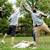 Set of 8 Premium Weather Resistant Regulation Size and Weight Cornhole Bean Bags. (Baseball)