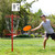 Portable 12-Chain Disc Golf Targets Basket, Metal Flying Disc Golf Practice Basket(Portable-Red)