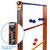 Premium Solid Wood Ladder Ball Toss Game Set with Ladder Ball Bolas & Carrying Case