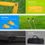 Volleyball and Badminton Combo Set with Net,4 Rackets,3 Birds,PU Volleyball and Carrying Bag(Professional)