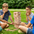 54-Piece Medium Tumbling Timbers,Wooden Blocks Stacking Floor Game Set for Kids- Build to Over 3ft