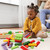54-Piece Multi-Color Mini Tumbling Timbers Game,Wooden Blocks Stacking Floor Game Set-Build to Over 1.8ft