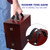 Quality Outdoor Solid Wood Washer Toss Game Set with Set of 8 Replacement Washers - Mahogany