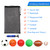 Set of 6 Mini Soft Sports Balls Set with Pump & Mesh Ball Bag, Great Gift for Kids & Toddlers