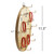 Hookey Ring Toss Game for Adults & Kids, Wall Mounted Ring Toss Game Indoor/Outdoor for Family and Friends