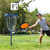 Portable 24-Chain Disc Golf Targets Basket, Metal Flying Disc Golf Practice Basket(Deluxe-Blue)