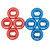 Set of 8 Replacement Washers with Bottle Opener for Washer Toss Pitching Lawn Game(Red/Blue)