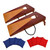 2'x1' Wooden Portable Cornhole Set, Corn Hole Toss Games Set with 2 Wooden Cornhole Boards and 8 Bean Bags