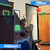 17.75" x 12" Over-The-Door Pro Basketball Hoop with Basketball & Pump, Mini Basketball Hoop Set(Glow in the Dark)