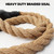 Gym Sisal Climbing Rope, 1.5" Diameter Workout Rope for Indoor/Outdoor